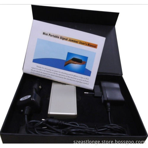 Mini Portable Cell Phone Signal Jammer Cdma / Dcs / Gsm / Wifi For School